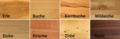 Trend natur Holzarten